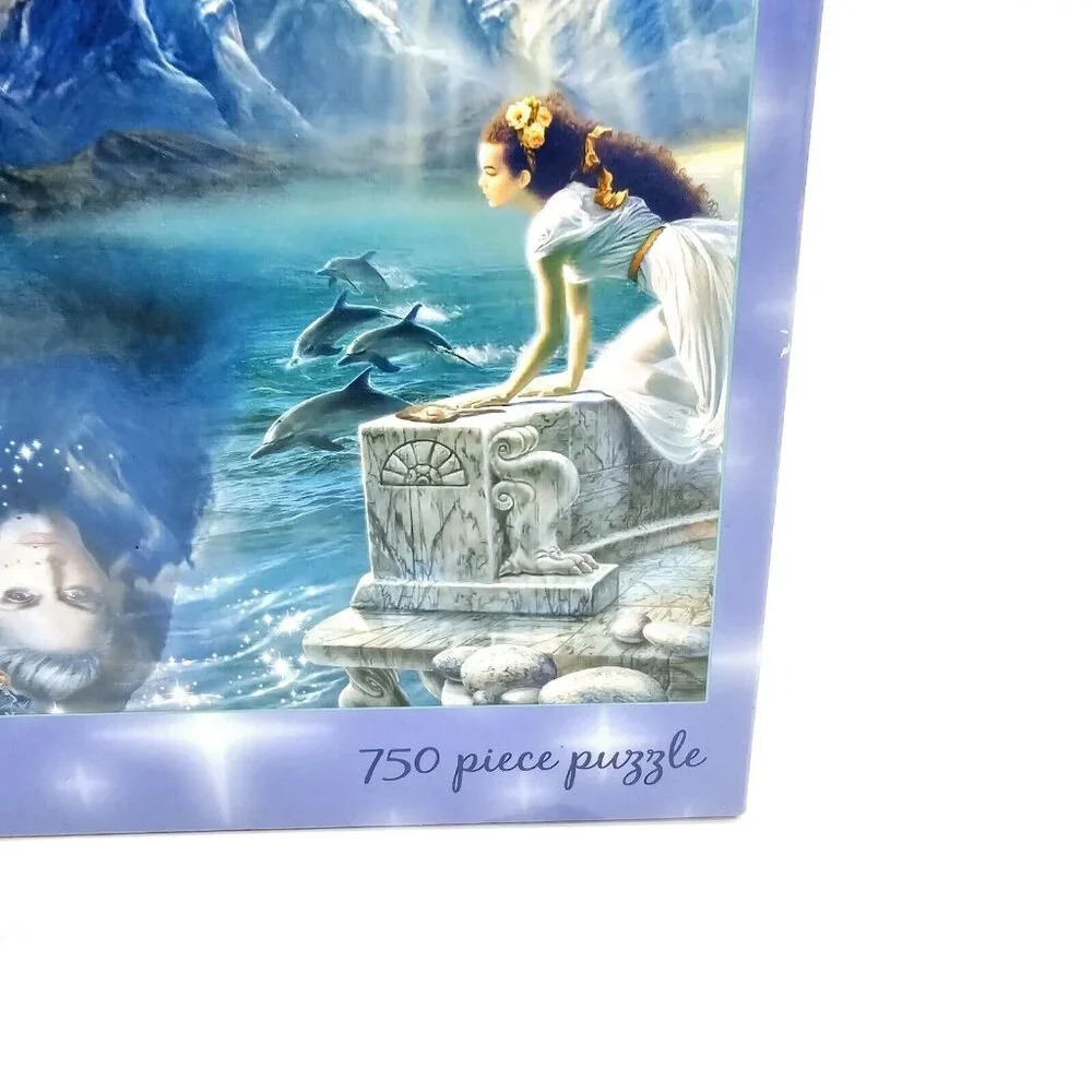 Glitter Glow Fortunes Dream Puzzle 750 Pieces Fantasy Mystical Whimsical Artsy